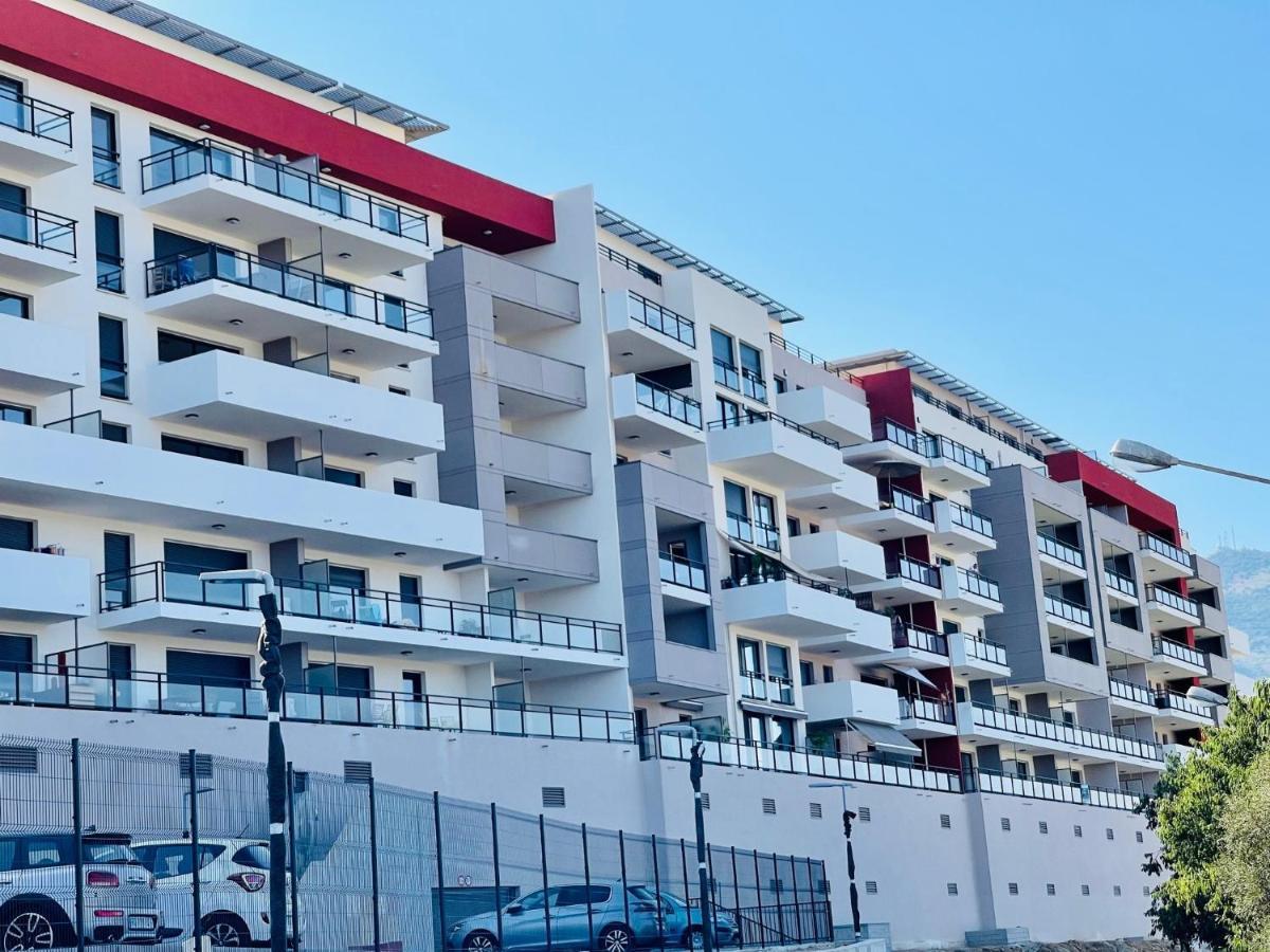 Ajaccio T2 Grand Standing Neuf - Centre Ville Et Plages - 4 Personnes - Parking Prive Kültér fotó