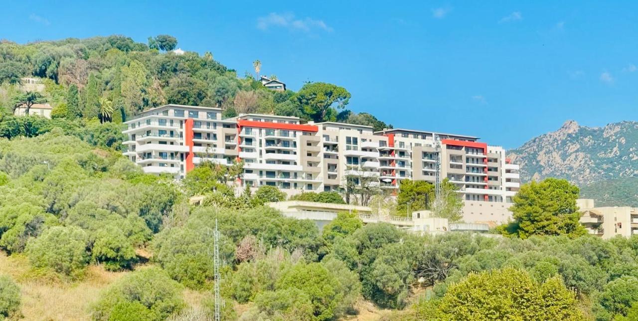 Ajaccio T2 Grand Standing Neuf - Centre Ville Et Plages - 4 Personnes - Parking Prive Kültér fotó